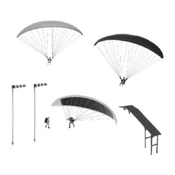 Faller 180602 paragliders and take-off platform Anleitung