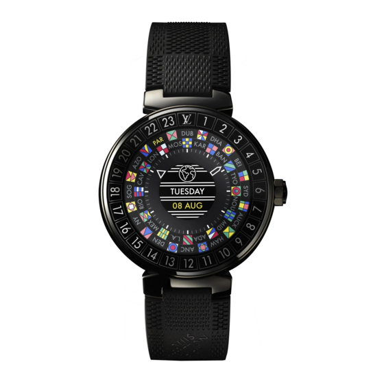 LOUIS VUITTON Tambour Horizon Sicherheitshinweise