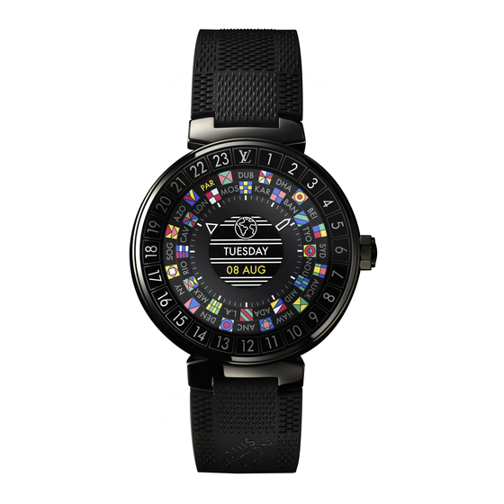 LOUIS VUITTON Tambour Horizon Bedienungsanleitung
