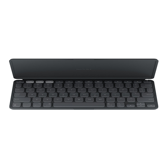 Logitech KEYS-TO-GO 2 Schnellstartanleitung