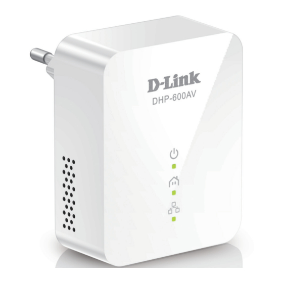 D-Link DHP-600AV Benutzerhandbuch