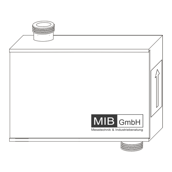 MIB Flowmax 40i Bedienungsanleitung