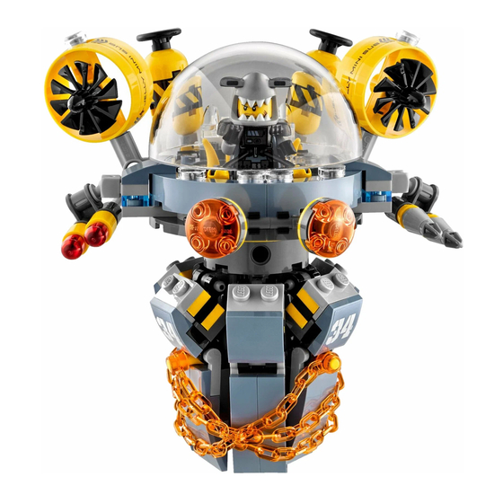LEGO The NINJAGO movie 70610 Montageanleitung