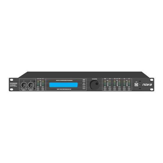 Nova DC 2000 Bedienungsanleitung