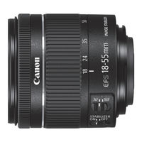 Canon EF-S 18-55mm f3.5-5.6 IS STM Bedienungsanleitung