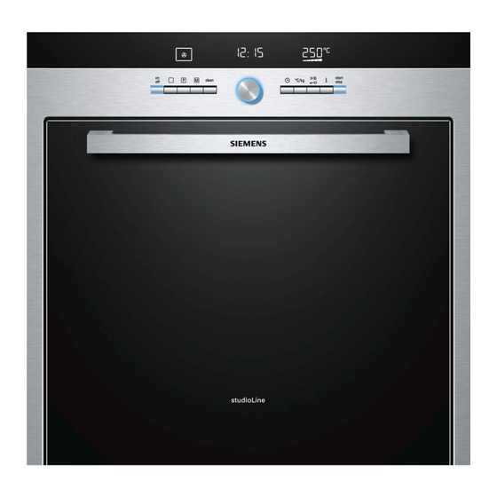 Siemens HB36GB.60 Gebrauchsanleitung