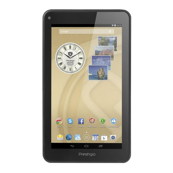 Prestigio MultiPad Thunder 7.0i Schnellstartanleitung