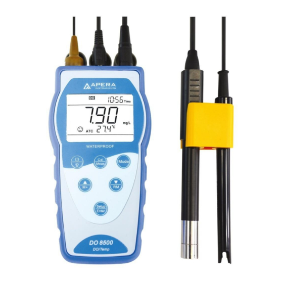 APERA INSTRUMENTS DO8500 Bedienungsanleitung