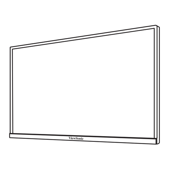 ViewSonic VX2731-2K-hd Schnellstart Handbuch