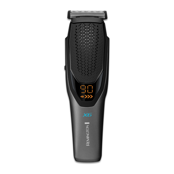 Remington X6 Power-X Serie Hair Clipper HC6000 Bedienungsanleitung