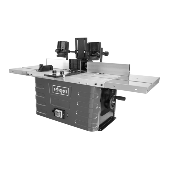Scheppach HF60 Original Bedienungsanleitung
