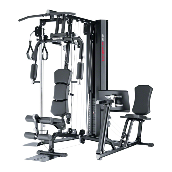 Kettler KINETIC F7 Bedienungsanleitung