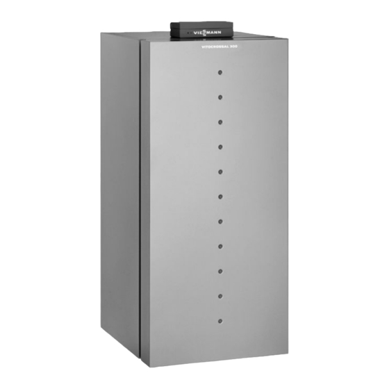 Viessmann Vitocrossal 300 Typ CU3A Montageanleitung