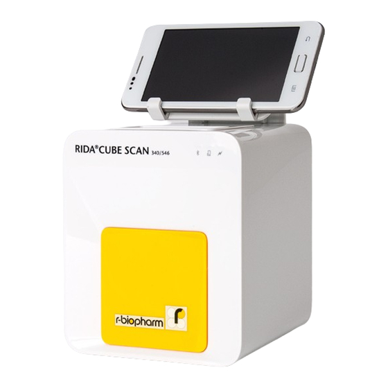 R-Biopharm RIDA CUBE SCAN Handbuch