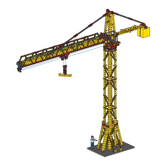 fischertechnik ADVANCED Super Cranes Montageanleitung