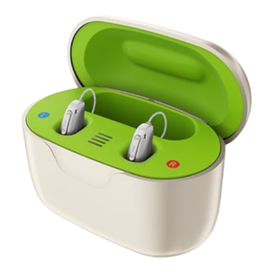 Phonak Charger Case Go Wichtige Hinweise