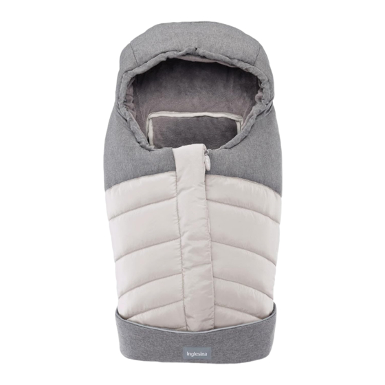 Inglesina SACCO INVERNALE Bedienungsanleitung