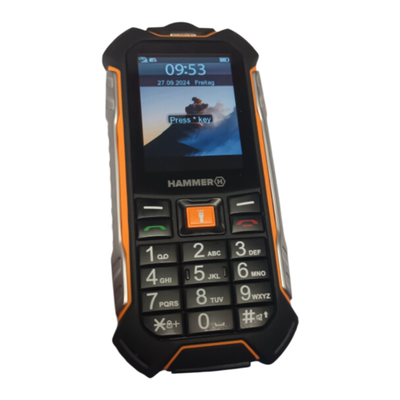 mPTech HAMMER HF2403 Kurzversion Der Bedienungsanleitung