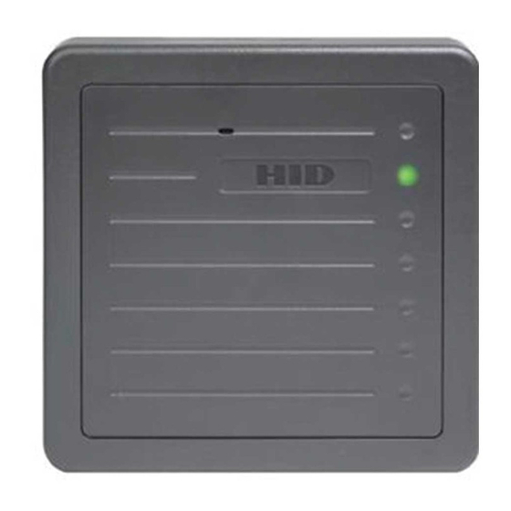 HID ProxPro II Installation