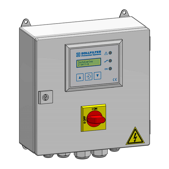 Bollfilter 2310 Betriebs Und Installationsanleitung