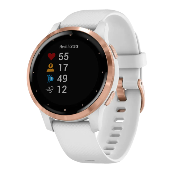 Garmin VIVOACTIVE 4 Bedienungsanleitung