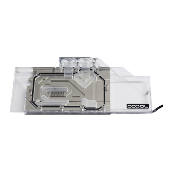 Alphacool Eisblock Aurora Plexi GPX-A Handbuch