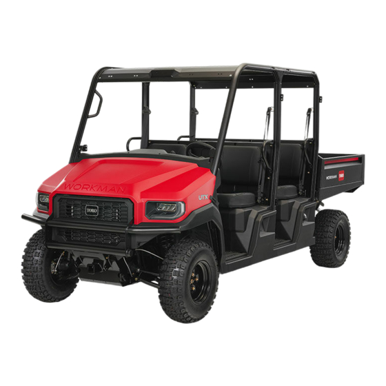 Toro Workman UTX-4 Installationsanweisungen