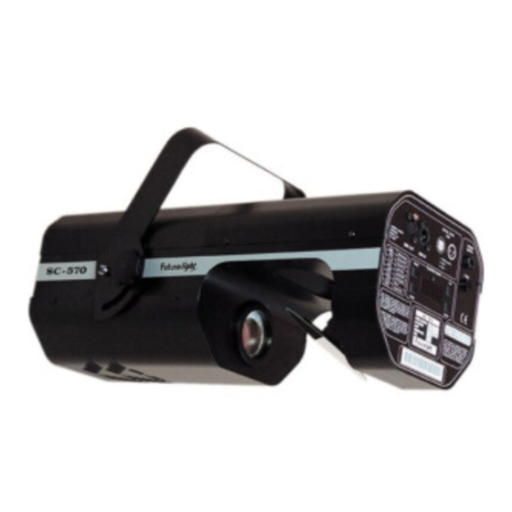 Futurelight Scan SC - 330 Bedienungsanleitung