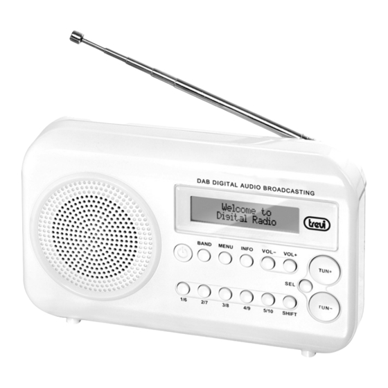 Trevi DAB 790R Gebrauchs- Und Anschlusshandbuch