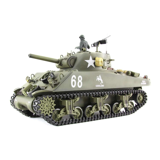 XciteRC M4A3 Sherman Bedienungsanleitung