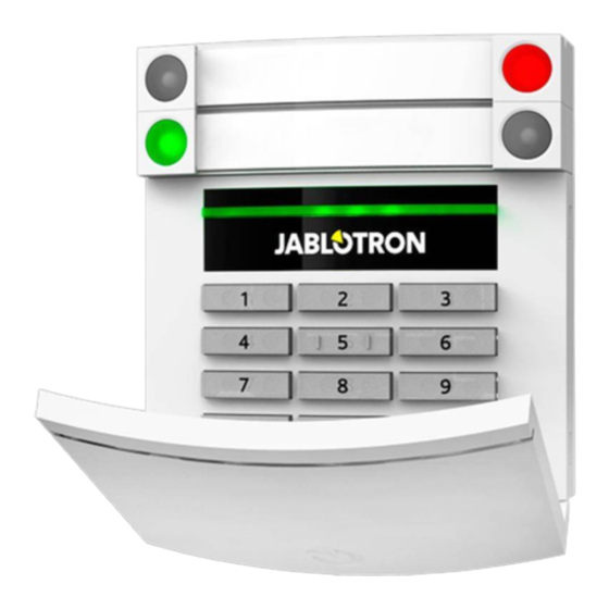 jablotron JA-153E Kurzanleitung