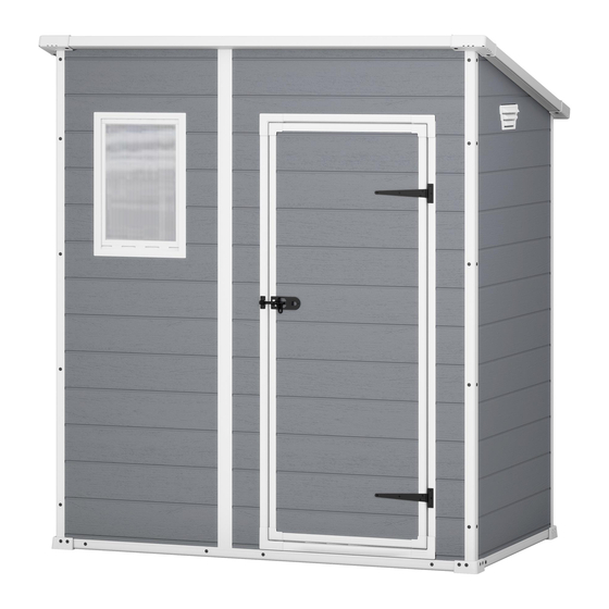 Keter PENT 6X4 Handbücher
