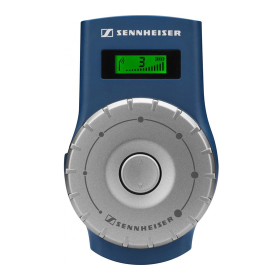 Sennheiser EK2020D Kurzanleitung