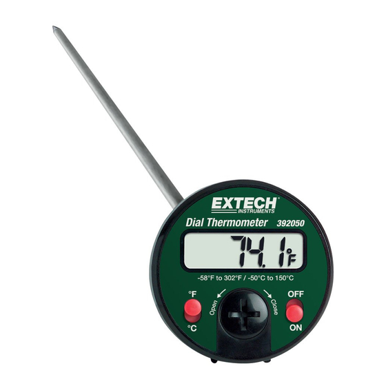 Extech Instruments 392050 Anleitung