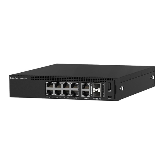 Dell EMC Networking N1108T-ON Handbuch Zum Einstieg