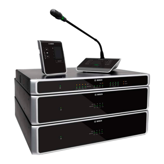 Bosch PLENA matrix Serie Betriebsanleitung