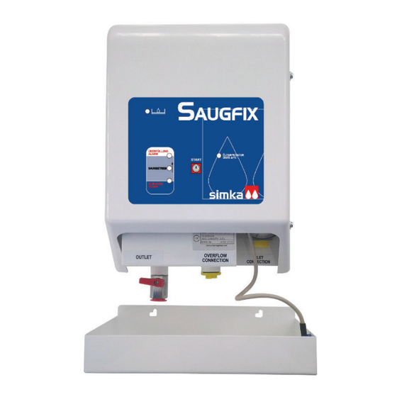 Simka GPS 10 SAUGFIX Betriebsanleitung