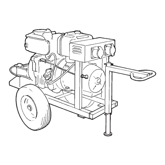 Mase Generators EASY 4200 DM Gebrauchsanweisung Und Wartungsvorschriften