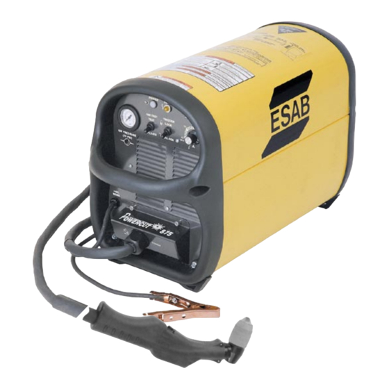 ESAB Powercut 875 Bedienungsanleitung