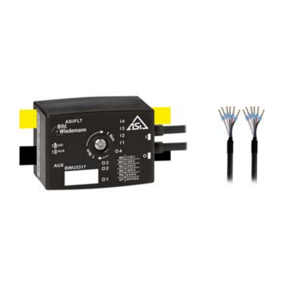 bihl+Wiedemann BWU3317 Montageanweisung