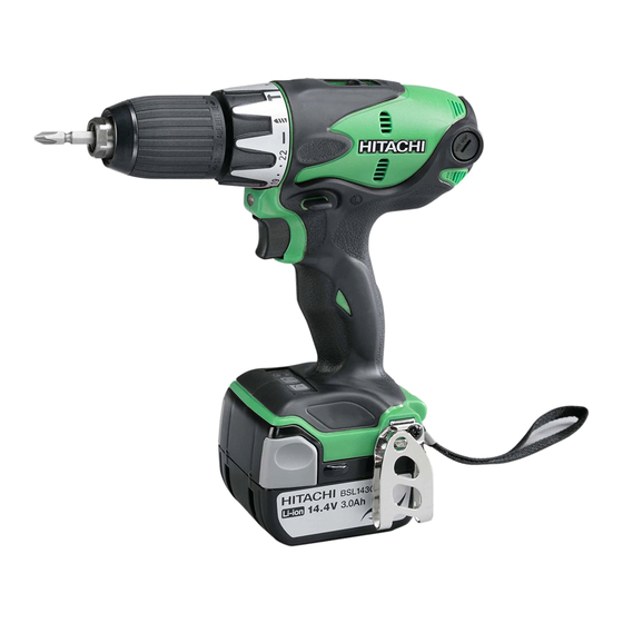 Hitachi DV 14DSDL Bedienungsanleitung