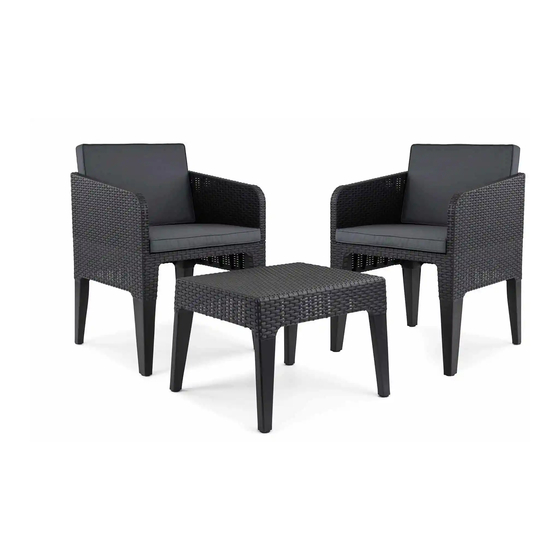 Keter Columbia Mini Balcony Montageanleitung