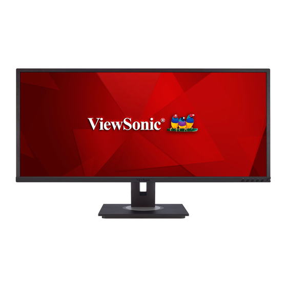 ViewSonic VG3448 Bedienungsanleitung