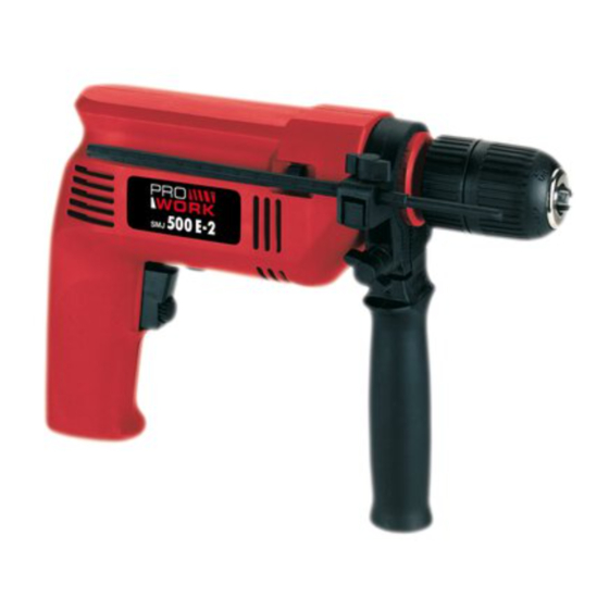 Pro Work SMJ 500 E-2 Originalbetriebsanleitung