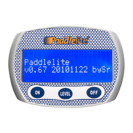 Paddlelite Pro Gebrauchsanweisung
