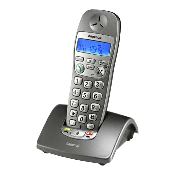HAGENUK big 550 dect Bedienungsanleitung