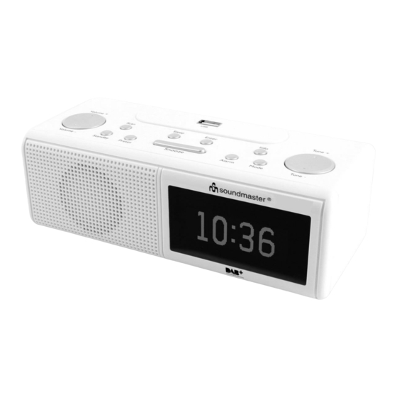 SOUNDMASTER UR8350WE Gebrauchsanleitung