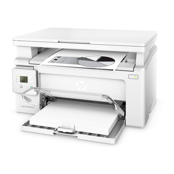 HP LaserJet Pro M129 Handbuch Für Die Inbetriebnahme