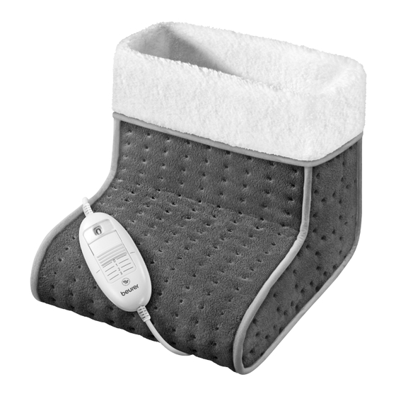 Beurer FW 20 Cosy Gebrauchsanweisung