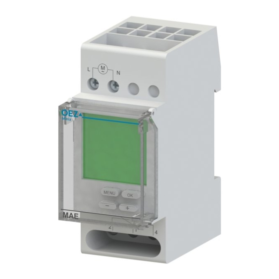 OEZ MAE-D16-001-A230 Gebrauchsanweisung